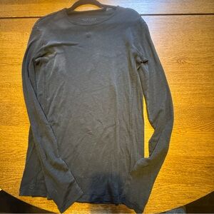 All Saints Black Long Sleeve Tee